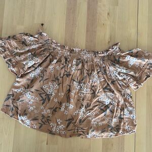 Ardene Floral Off-Shoulder Blouse